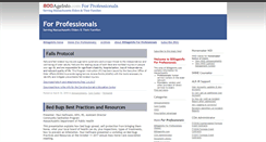 Desktop Screenshot of forprofessionals.800ageinfo.com